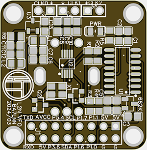 L2N VFO MINI PCB正面1